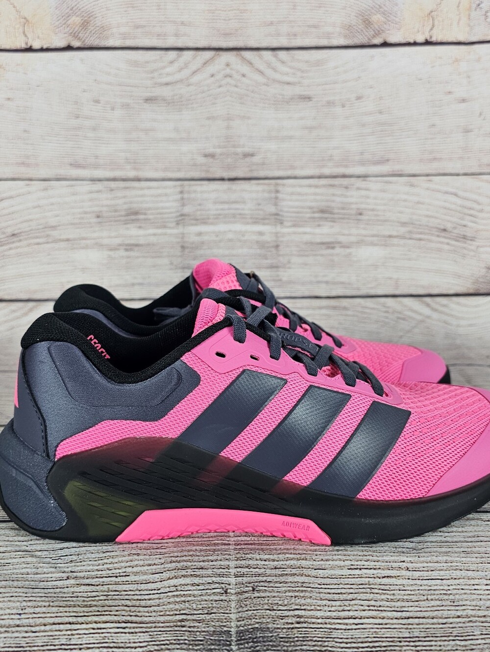 Adidas Dropset 4 Training Shoes Men Size 6.5 Lucid Pink Workout Gym NWOB
